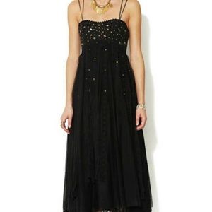 Whimsycle free people dress in black